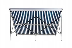 Collecteur solaire sans réservoir 30 tubes châssis 1 pièce.^Thunder Outlet