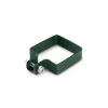 Collier de fixation carré 80 x 80 mm pour portillon grillagé Vert-Easy Cloture Hot