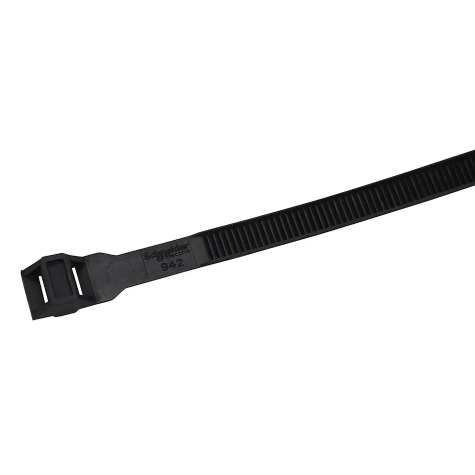 Collier de serrage en nylon 9 x 194 mm noir, lot de 100-Schneider Electric Clearance