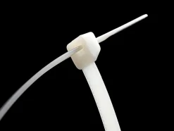 Colliers de fixation en nylon. Blancs. 2,5x100 - 100pces-Velamp Hot