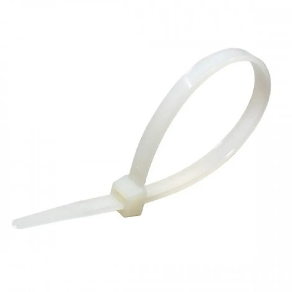Colliers de fixation en nylon. Blancs. 4,8x300 - 100pces^Velamp Clearance