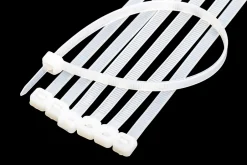 Colliers de fixation en nylon. Blancs. 4,8x300 - 100pces^Velamp Clearance