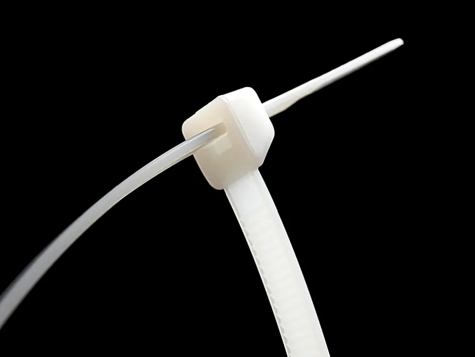 Colliers de fixation en nylon. Blancs. 4,8x300 - 100pces^Velamp Clearance