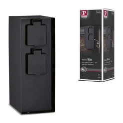 Colonne de prises Rio Double IP44 Anthracite^Paulmann Outlet