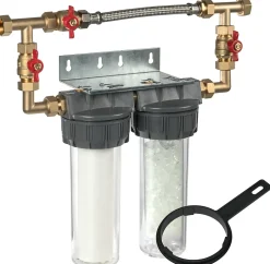 Combiné anti tartre Dualofiltre Super 2 + accessoires + Bypass^Apic Online