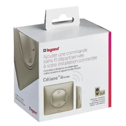 Commande générale sans fil Départ/Arrivée pour installation connectée Céliane with Netatmo titane^Legrand Clearance