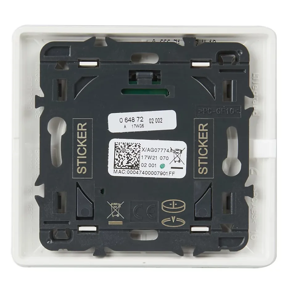 Commande générale sans fil Départ/Arrivée pour installation connectée Céliane with Netatmo blanc-Legrand Discount