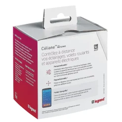 Commande générale sans fil Départ/Arrivée pour installation connectée Céliane with Netatmo blanc-Legrand Discount