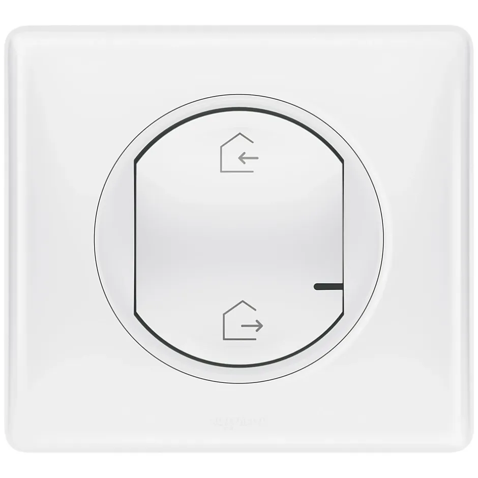 Commande générale sans fil Départ/Arrivée pour installation connectée Céliane with Netatmo blanc-Legrand Discount
