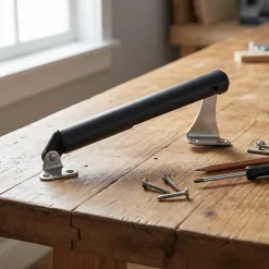 Compas coulisseau coffre Acier/Plastique L. 130 mm^Diall Outlet