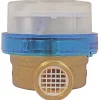 Compteur d'eau jet unique eau froide calibre 15 mâle/ mâle 20/27 laiton^Somatherm for you Outlet