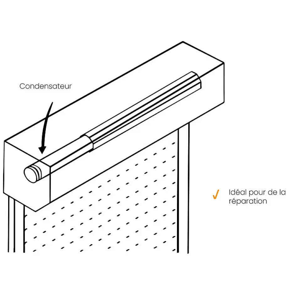 Condensateur, 40 uF, à Cosses, pour Appareils Electriques-Ducati Best