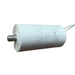 Condensateur MECO 16 µF universel (CMI4 1604) fil et vis pour moteur de store et électroménager-Allotech Discount