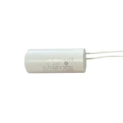 Condensateur MECO 10 µF universel (CMI4 1004) fil et fond plat pour moteur de store et électroménager^Allotech