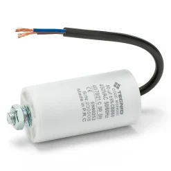 Condensateur de démarrage pour moteurs électriques, 450V, capacité : 80 microfarad, avec câble de 15cm-Tecnid Hot