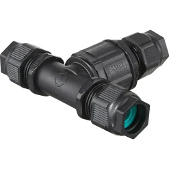 Connecteur en T tube 3 pôles IP68-Diall Hot