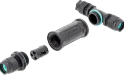 Connecteur en T tube 3 pôles IP68-Diall Hot