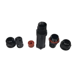 Connecteur linéaire étanche IP68 NOIR -^Silamp Best