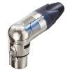 Connecteur XLR 3 points femelle coudé-Neutrik Discount