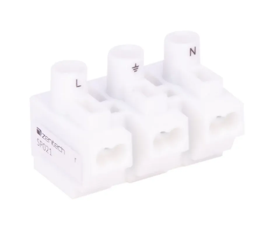 Connectique de luminaire / domino 3 pôles -^Zenitech Outlet