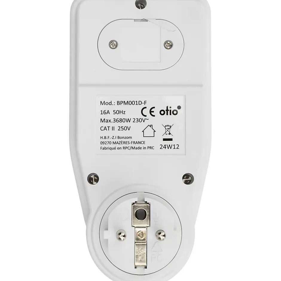Contrôleur consommation électrique 3680W --Otio