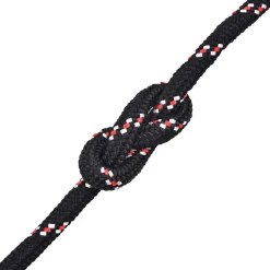 Corde de bateau Polypropylène 8 mm 100 m Noir-Vidaxl