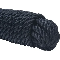 Corde noire polyester 10 mètres^Werka Pro Online