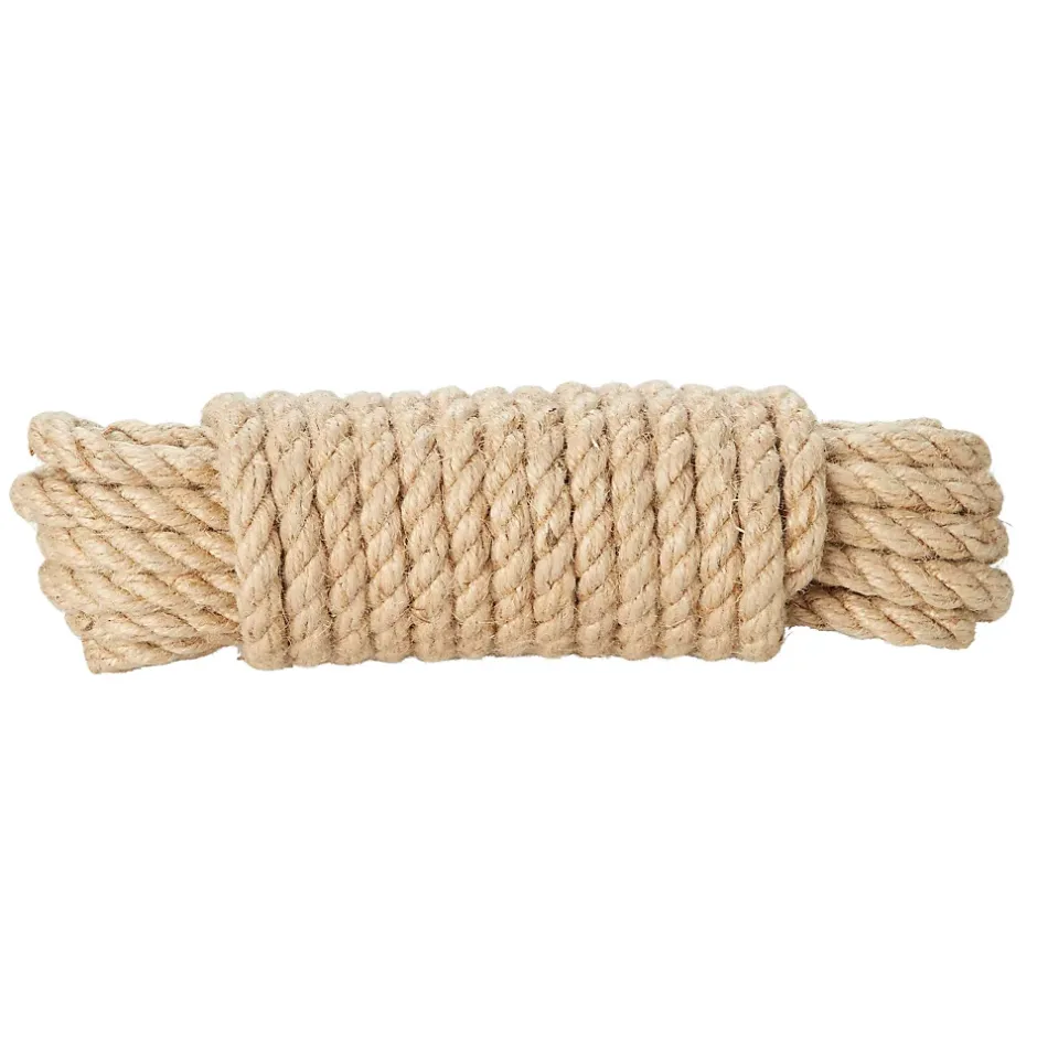 Corde torsadée en jute ø10 mm, 10 m^Diall Outlet