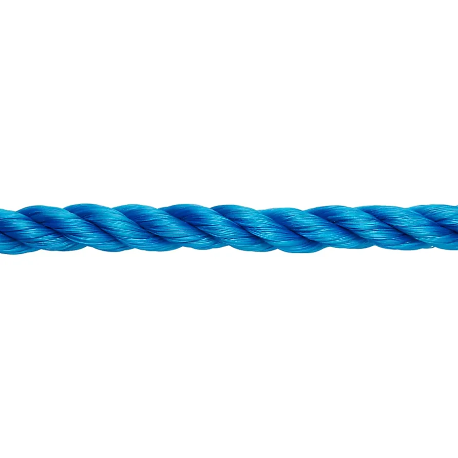 Corde torsadée en polypropylène bleue ø12 mm, 7.5 m-Diall Best