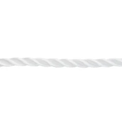 Corde torsadée en polypropylène blanche ø6 mm, 7.5 m-Diall Outlet