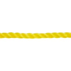 Corde torsadée en polypropylène jaune ø8 mm, 25 m^Diall Online