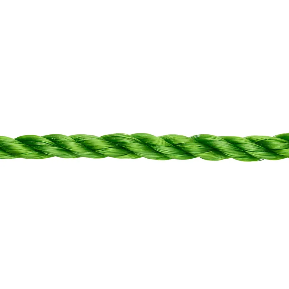 Corde torsadée en polypropylène verte ø10 mm, 7.5 m^Diall