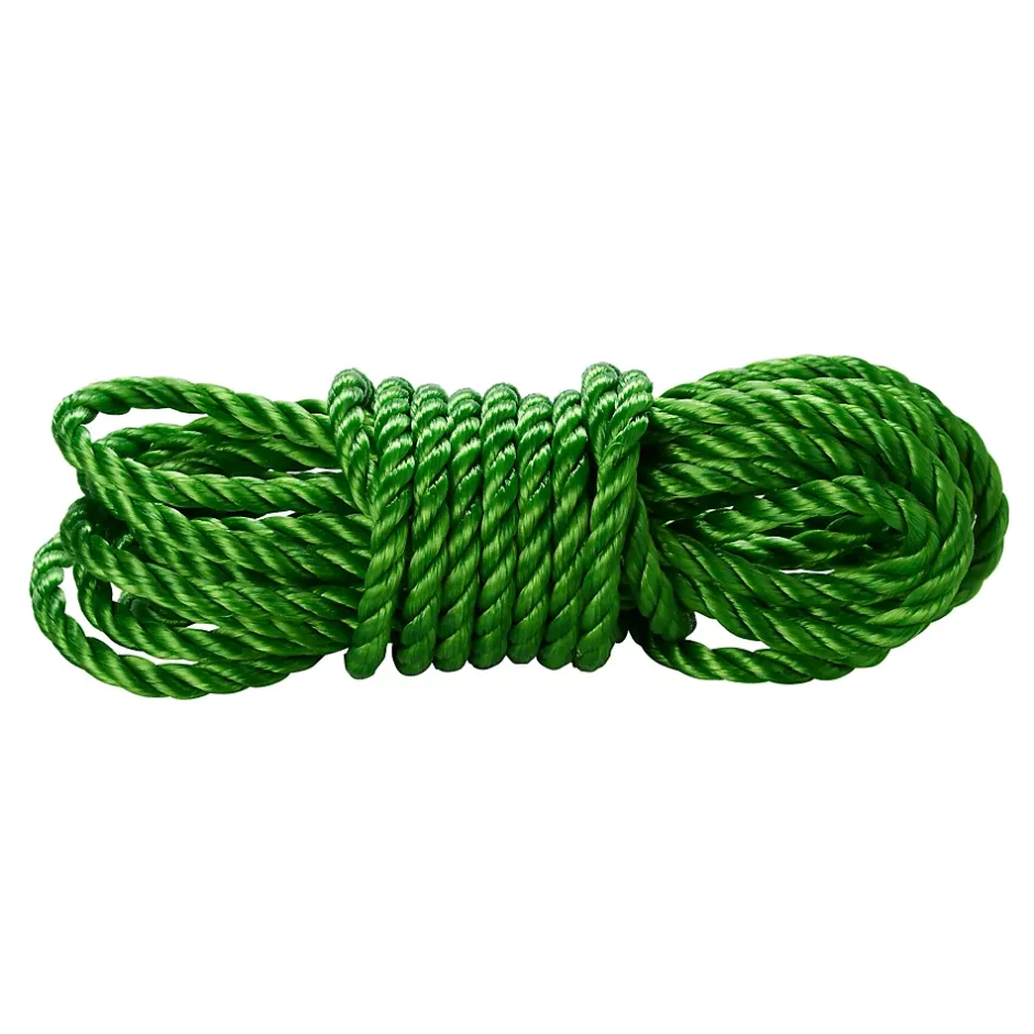 Corde torsadée en polypropylène verte ø10 mm, 50 m-Diall Best