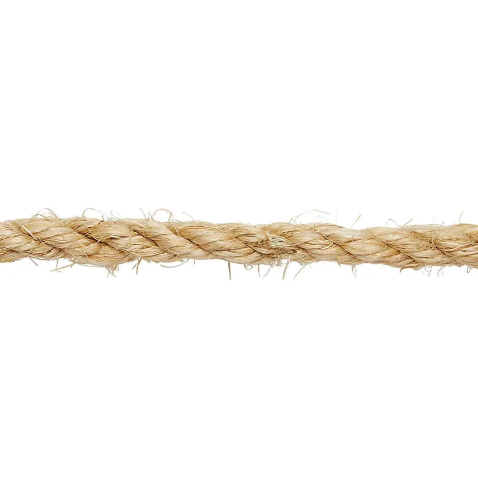 Corde torsadée en sisal ø4 mm, 10 m-Diall Outlet