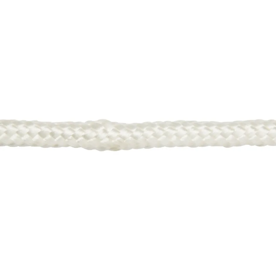 Corde tressée en nylon blanc ø8 mm, 10 m-Diall Online