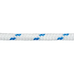 Corde tressée en polypropylène blanche et bleue ø8 mm, 15 m^Diall New