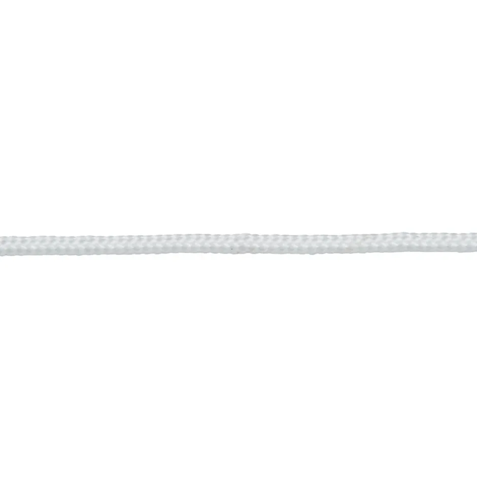 Corde tressée en polypropylène blanche ø2.8 mm, 10 m-Diall Discount