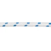 Corde tressée en polypropylène blanche et bleue ø10mm, 15 m-Diall