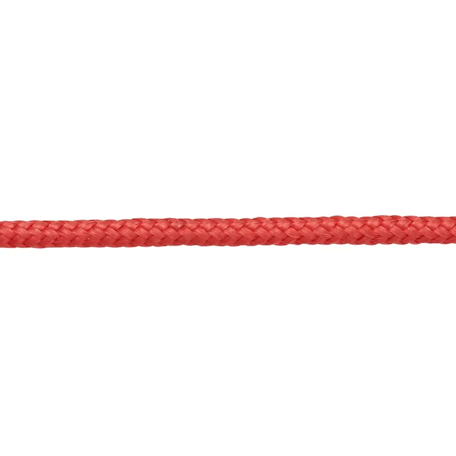 Corde tressée en polypropylène rouge ø2.8 mm, 20 m^Diall Discount