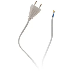 Cordon + interrupteur luminaire 1,5m - Blanc --Zenitech Online