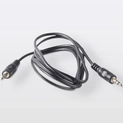 Cordon audio Jack 3.5 Mâle / Mâle noir Or, 1.5 m-Blyss Clearance