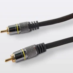 Cordon audio RCA Mâle / Mâle Or, 3 m^Blyss Clearance