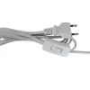 Cordon de lampe avec interrupteur blanc 2m-Diall Discount