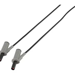 Cordon de mesure de sécurité 4 mm banane mâle - 1000 V, 10 A, accessoire de mesure électricien, garantie 3 ans.^Voltcraft