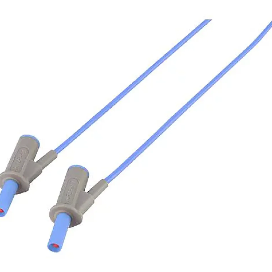 Cordon de mesure de sécurité 4 mm banane mâle - 1000 V, 10 A, accessoire de mesure électricien, garantie 3 ans.-Voltcraft Sale