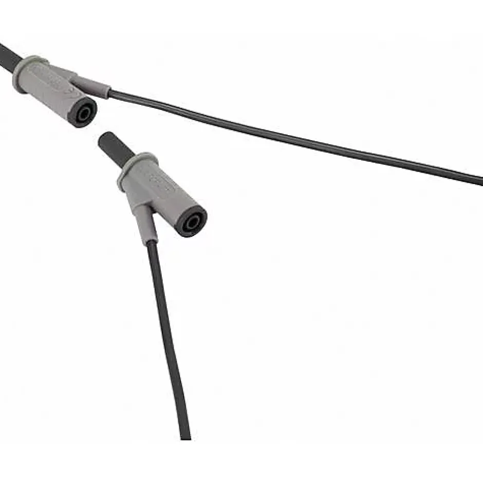 Cordon de mesure de sécurité 4 mm banane mâle - 1000 V, 10 A, accessoire de mesure électricien, garantie 3 ans.-Voltcraft Outlet