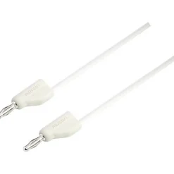 Cordon de mesure ultra-flexible 4 mm banane mâle - 10 A, accessoire de mesure pour électricien, garantie 3 ans.^Voltcraft Hot