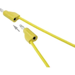 Cordon de mesure ultra-flexible 4 mm banane mâle - 10 A, accessoire de mesure pour électricien, garantie 3 ans.-Voltcraft Hot