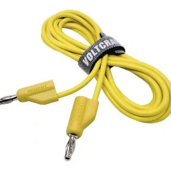 Cordon de mesure ultra-flexible 4 mm banane mâle - 10 A, accessoire de mesure pour électricien, garantie 3 ans.-Voltcraft Hot