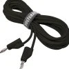 Cordon de mesure ultra-flexible 4 mm banane mâle - 10 A, accessoire de mesure pour électricien, garantie 3 ans.-Voltcraft Clearance